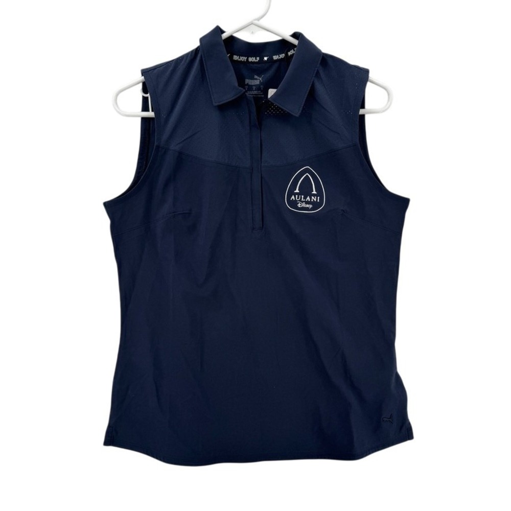 Puma Aulani Disney Polo Shirt Womens‎ Small Golf Sleeveless Performance Top